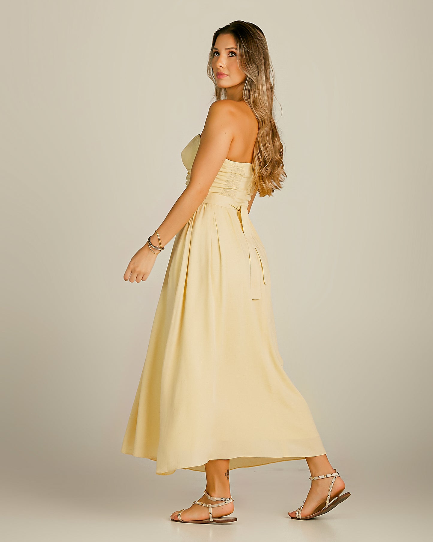 Vestido Jéssica - Amarelo